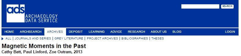 Magnetic Moments in the Past Database